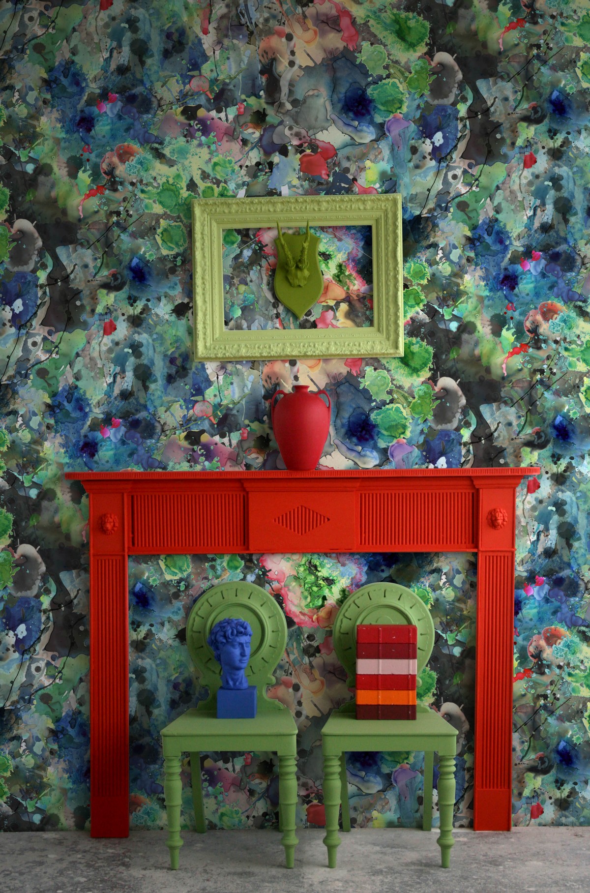 Devil Damask Velvet