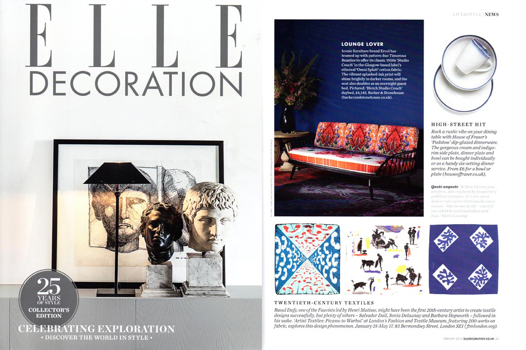Elle Decoration, February 2014
