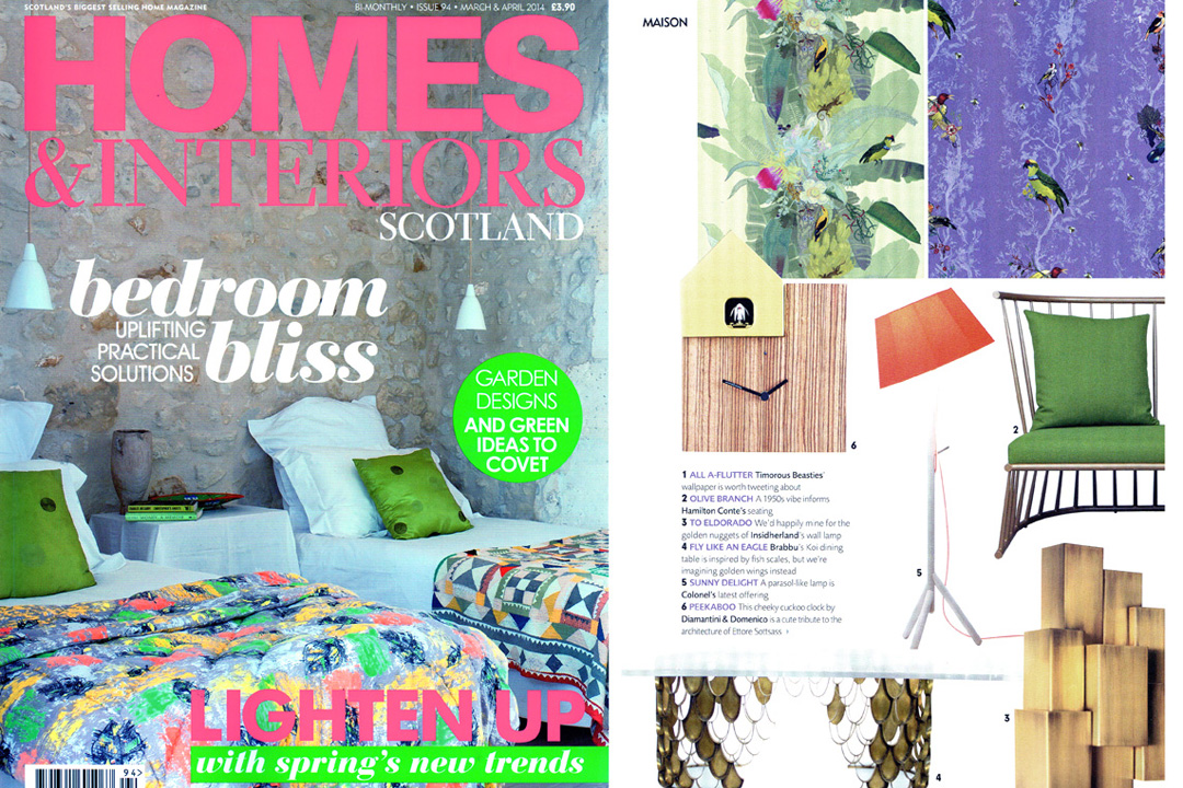 Home & Interiors Scotland, March April 2014
