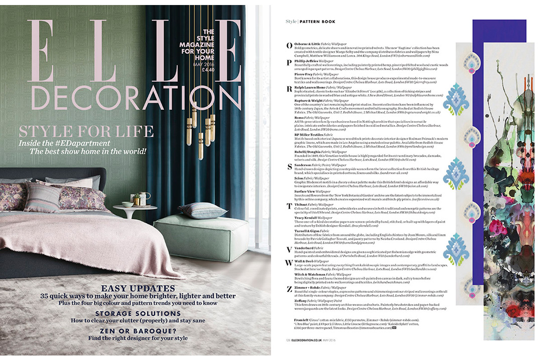 Elle Decoration, May 2016