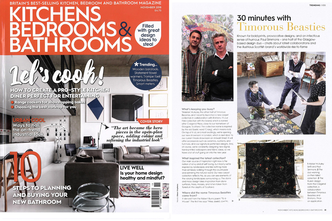 Kitchens, Bedrooms & Bathrooms, November 2018