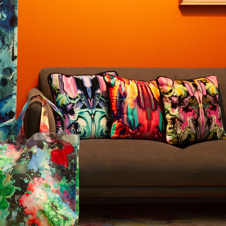 Marble Gum Monterey Cushion / image 3