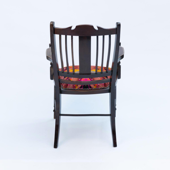 Tutti Frutti Wooden Inlay Chair / image 4