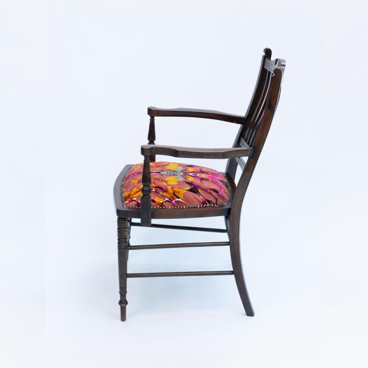 Tutti Frutti Wooden Inlay Chair / image 5
