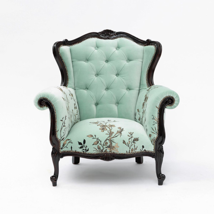 Pale Blue Branch Out Armchair / image 1