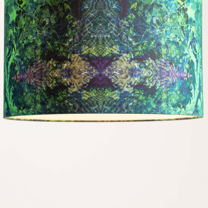 Tourmaline Damask Lampshade / image 3