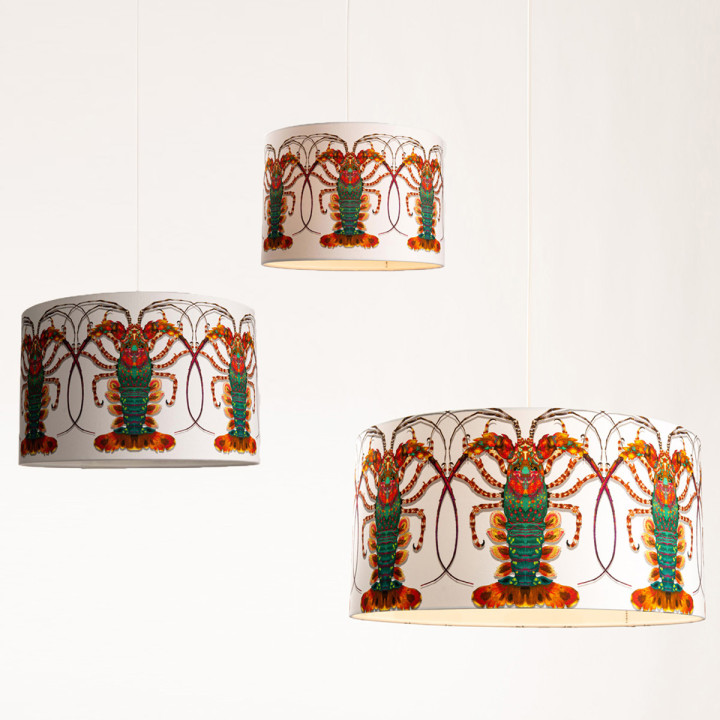 Crustacean Row Lampshade / image 1