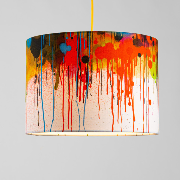 Graffiti Horizon Lampshade / image 3