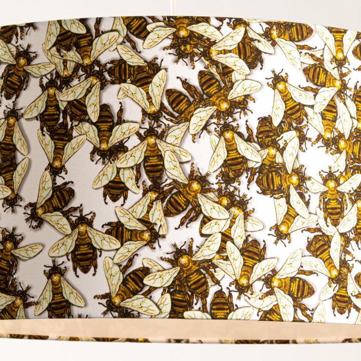 Wild Honey Bee Lampshade / image 3