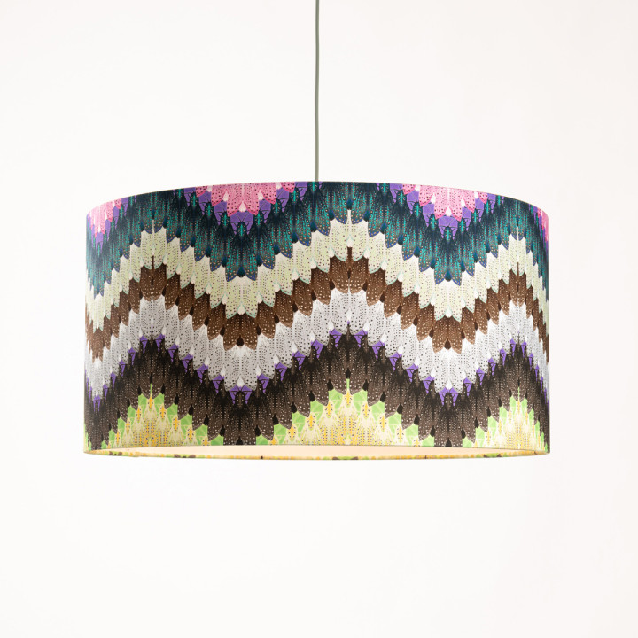 Zig Zag Moth Lampshade / image 2