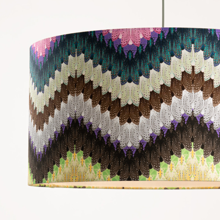 Zig Zag Moth Lampshade / image 3