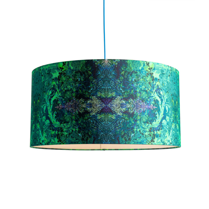 Tourmaline Damask Lampshade / image 2