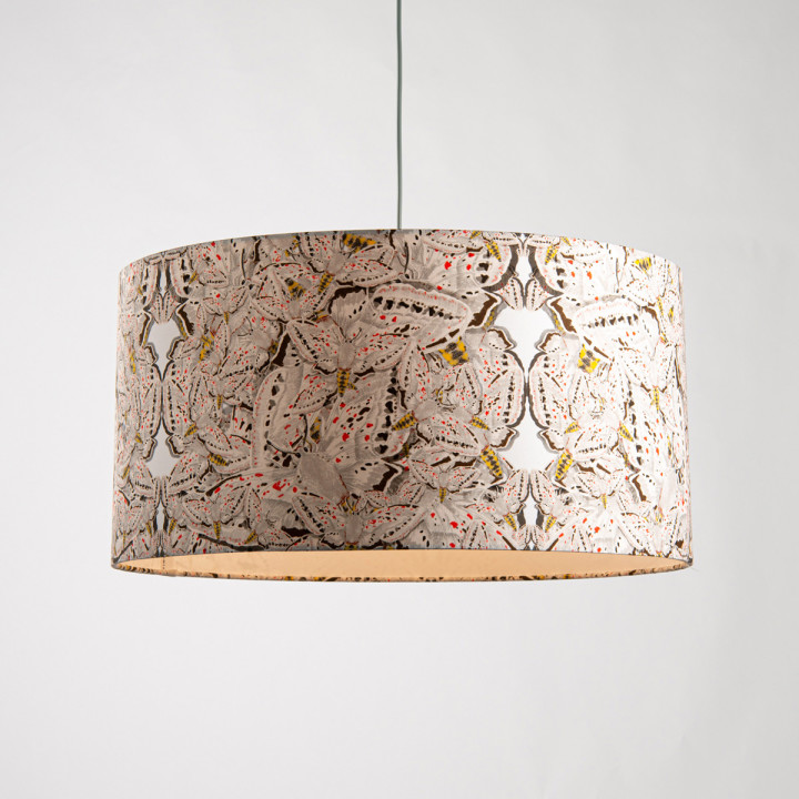 White Moth Lampshade / image 2