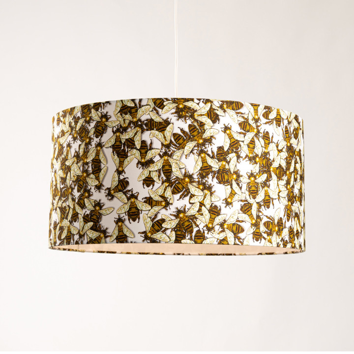 Wild Honey Bee Lampshade / image 2