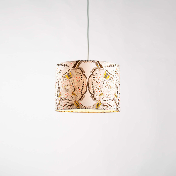 White Moth Lampshade / image 1