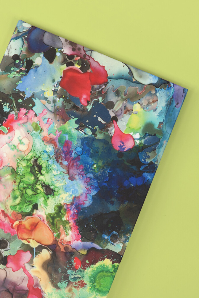 Kaleido Splatt All Over A5 Hardback Notebook / image 3