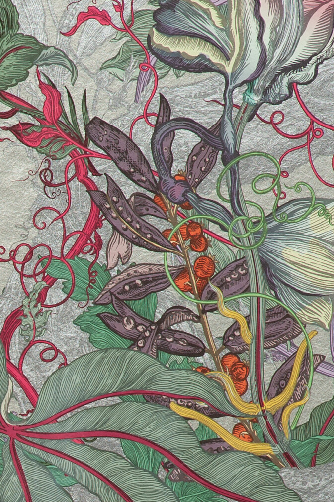 XL Jungle Modular Wallpaper Panels: Baccalis / image 3