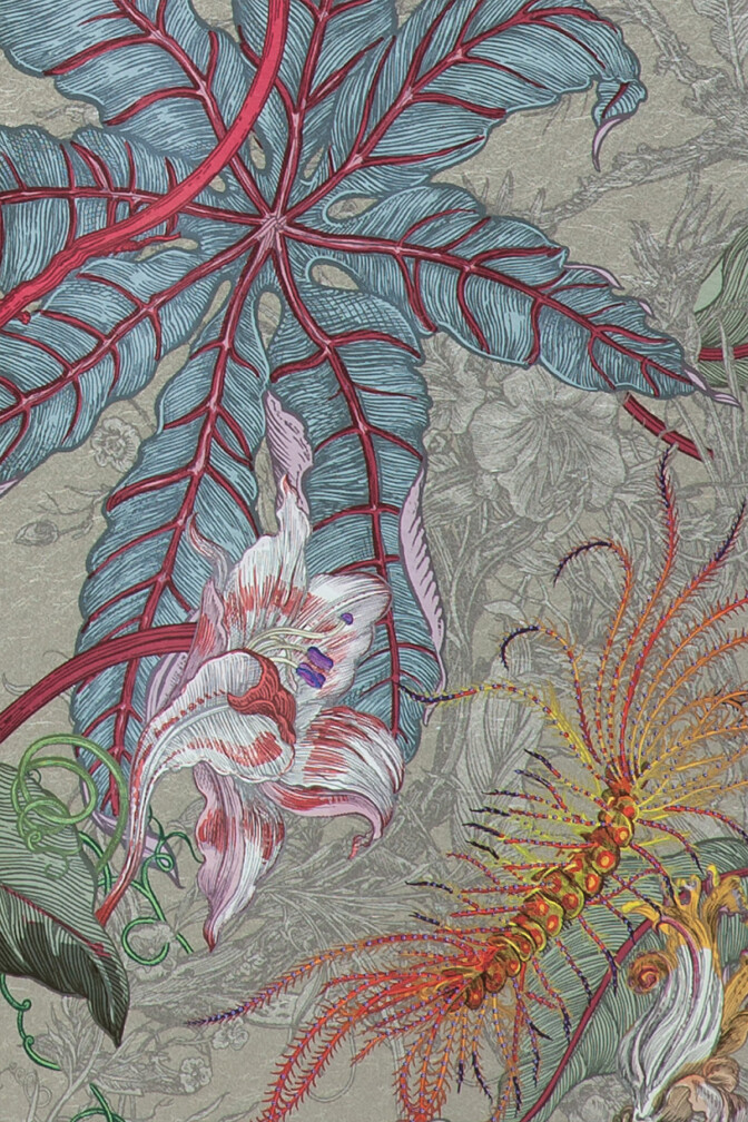 XL Jungle Modular Wallpaper Panels: Baccalis / image 2