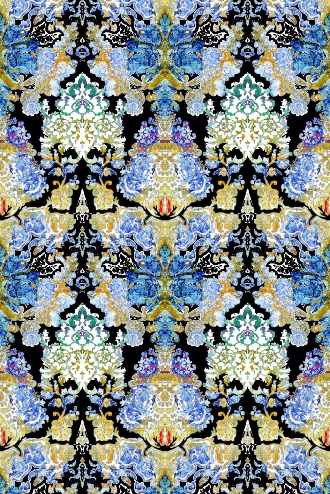 Damsel Damask Wallpaper / image 1