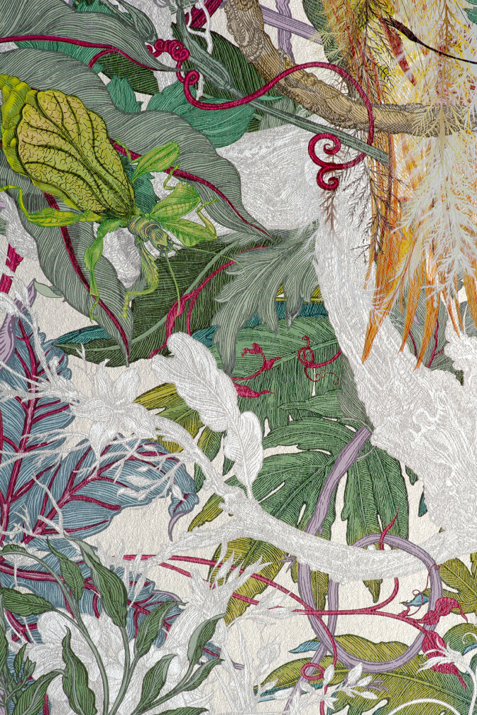 XL Jungle Modular Wallpaper Panels: Papua Paradise / image 4