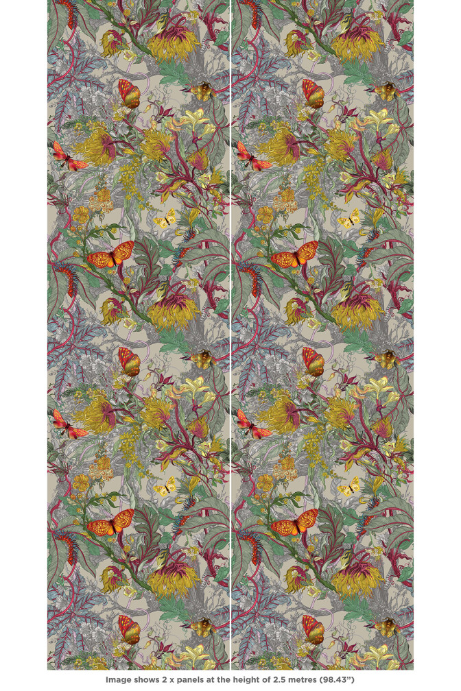 XL Jungle Modular Wallpaper Panels: Gossypium / image 5