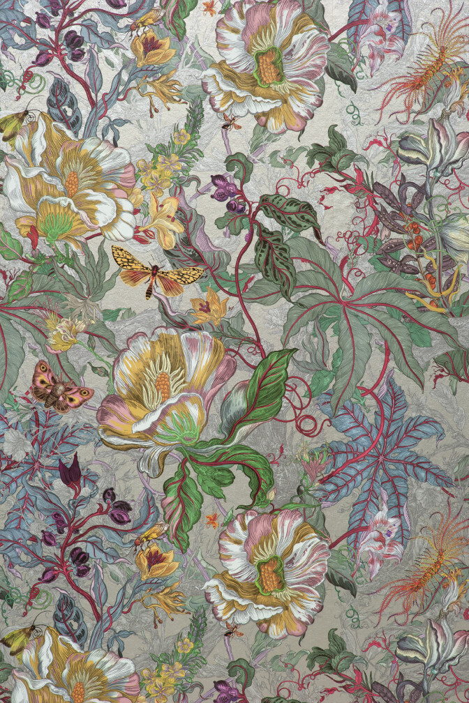 XL Jungle Modular Wallpaper Panels: Papaver / image 3