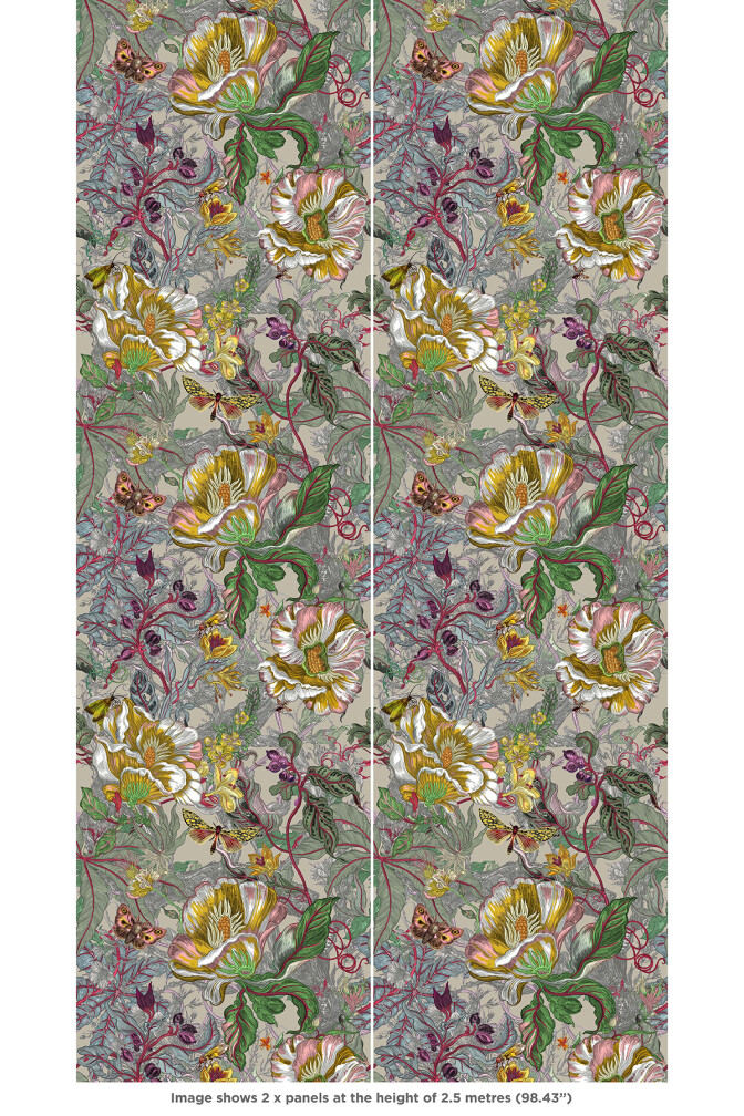 XL Jungle Modular Wallpaper Panels: Papaver / image 6