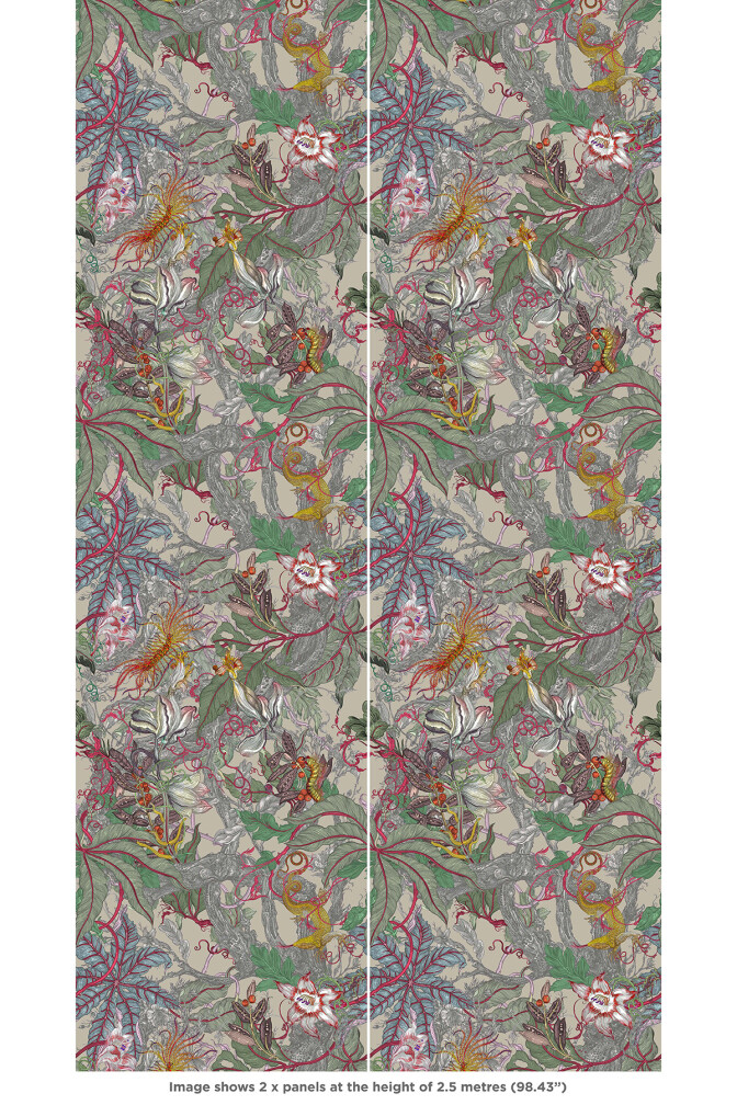 XL Jungle Modular Wallpaper Panels: Baccalis / image 6