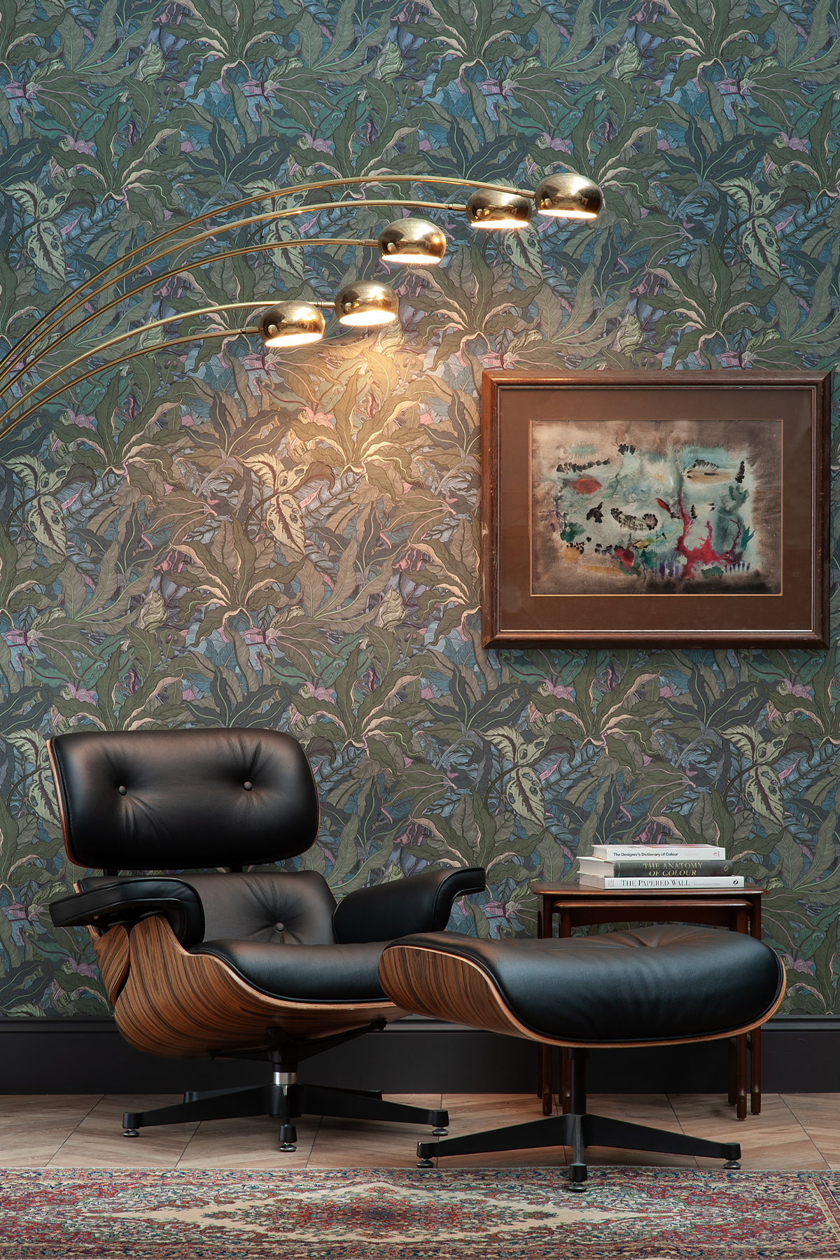 Leaforia Verde Wallpaper