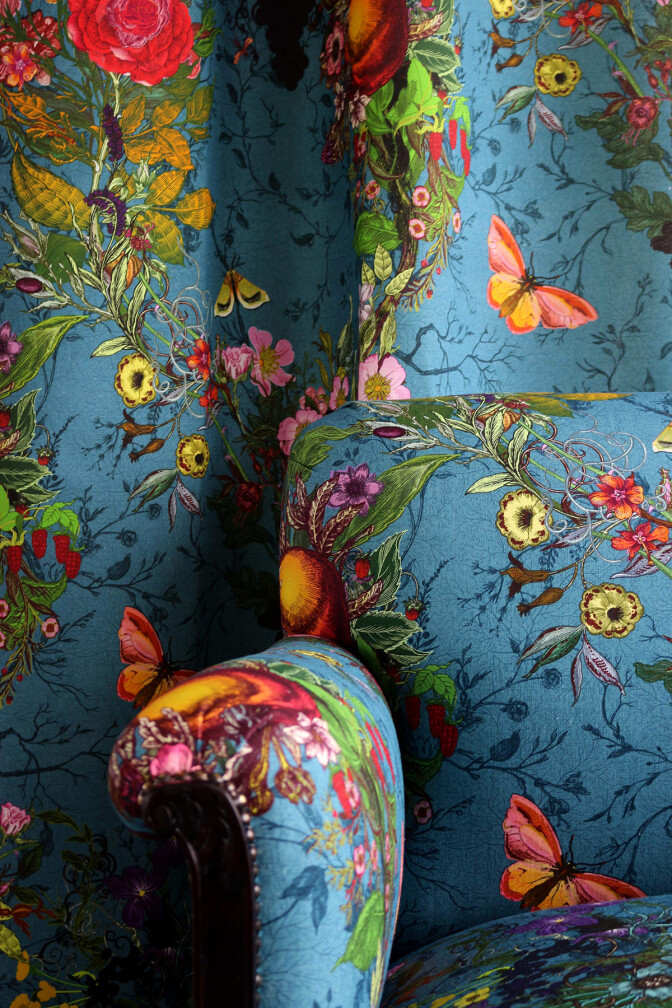 Bloomsbury Garden Cotton Linen Fabric / image 3