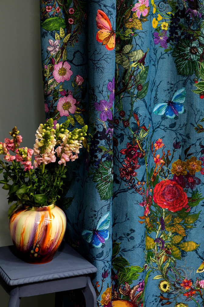 Bloomsbury Garden Cotton Linen Fabric / image 4