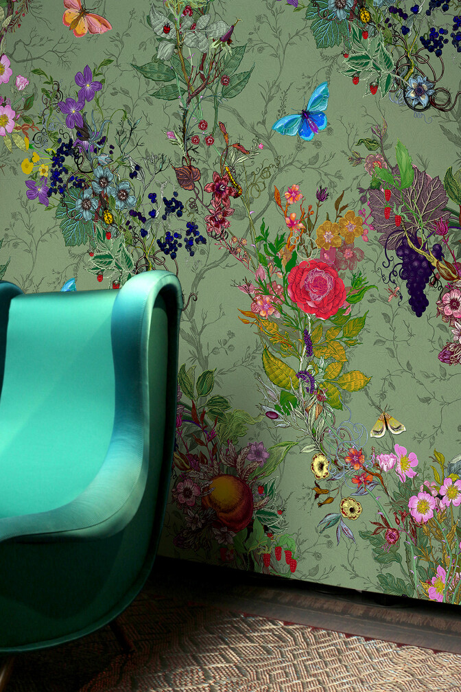 Bloomsbury Garden Wallpaper / image 3