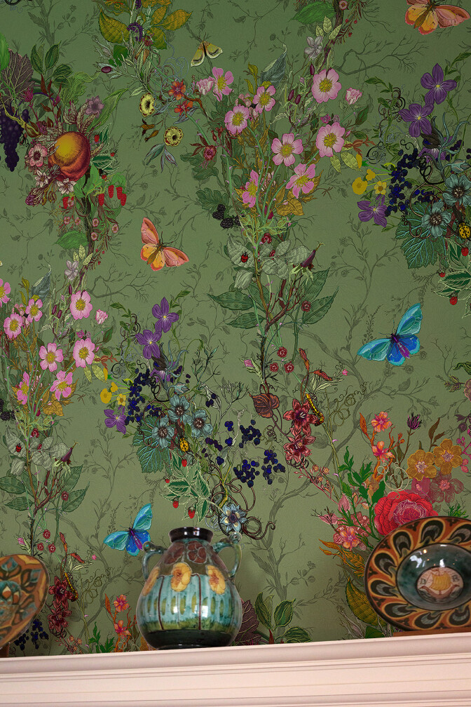 Bloomsbury Garden Wallpaper / image 4