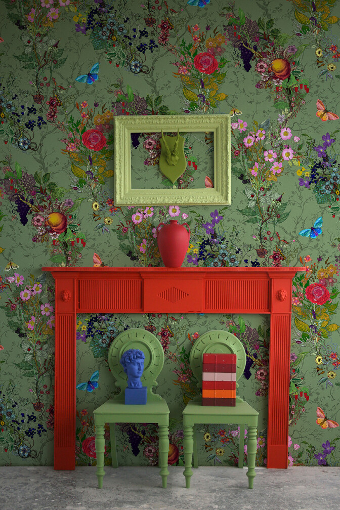 Bloomsbury Garden Wallpaper / image 2