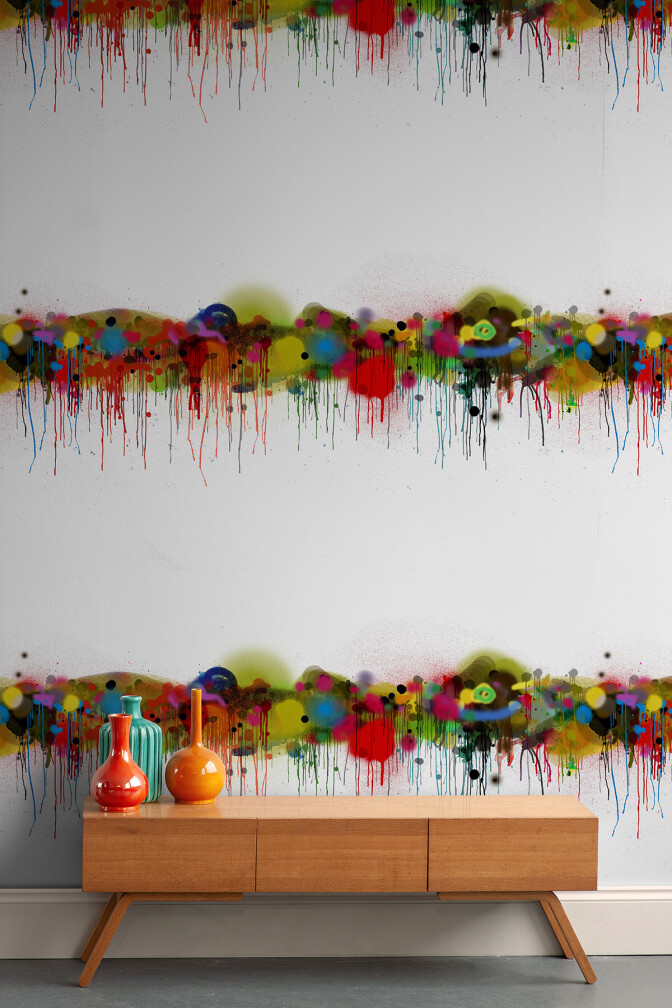 Graffiti Horizon Superwide Wallpaper / image 4