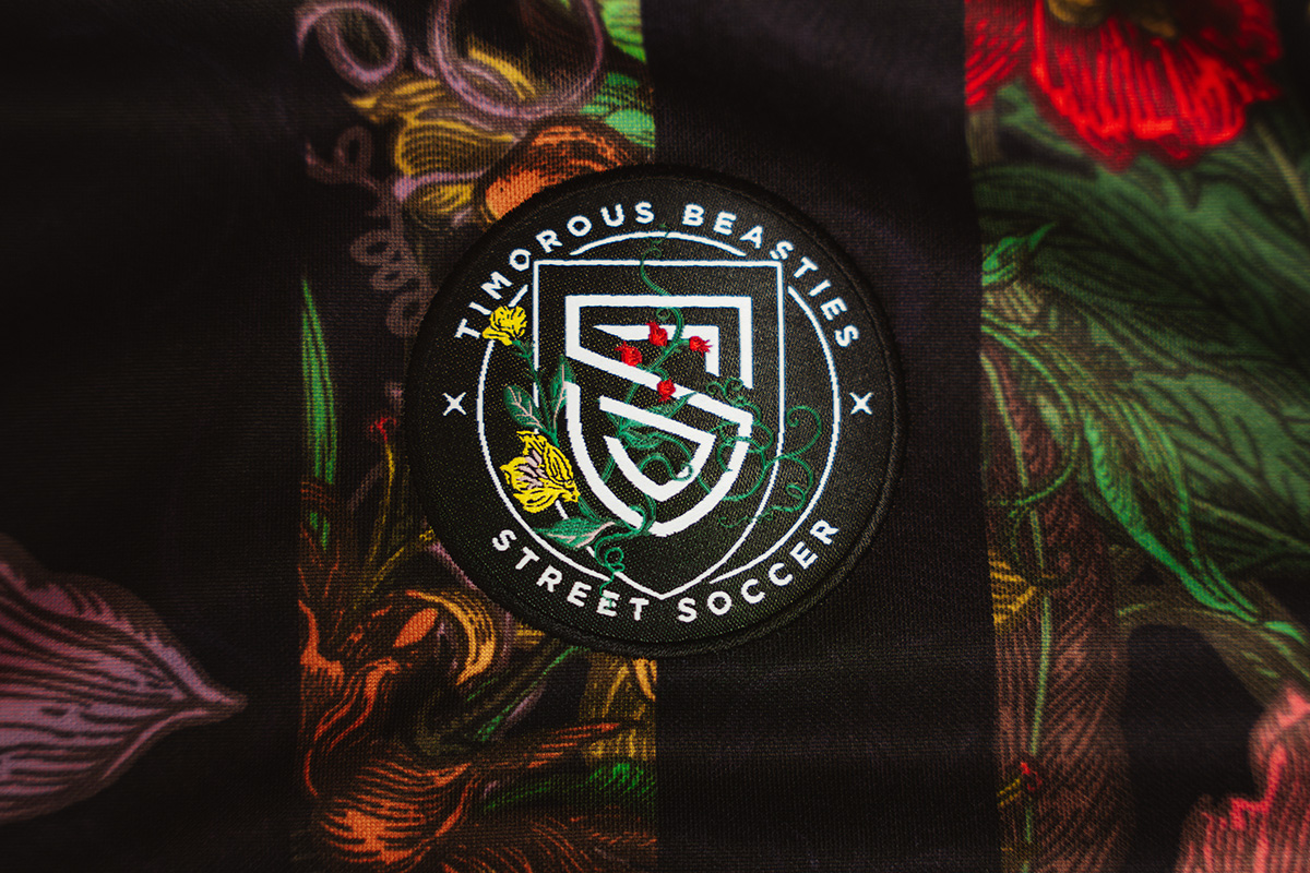Artistry on the Pitch: TB X Street Soccer Scotland Shirt