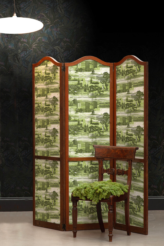 Glasgow Toile Wallpaper / image 2