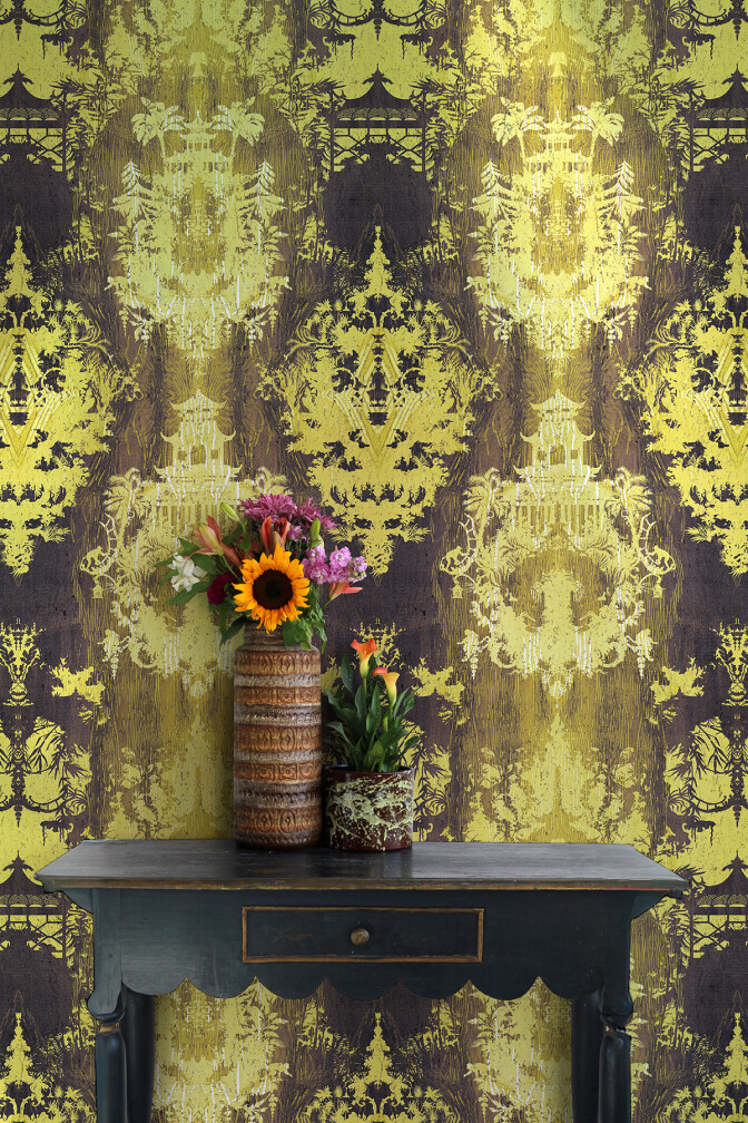 Temples In The Sky Cork Wallpaper / image 4