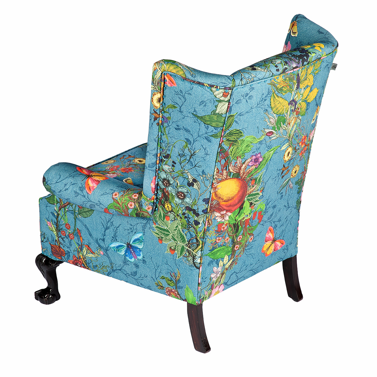 Bloomsbury Garden Teal Wingback / image 5