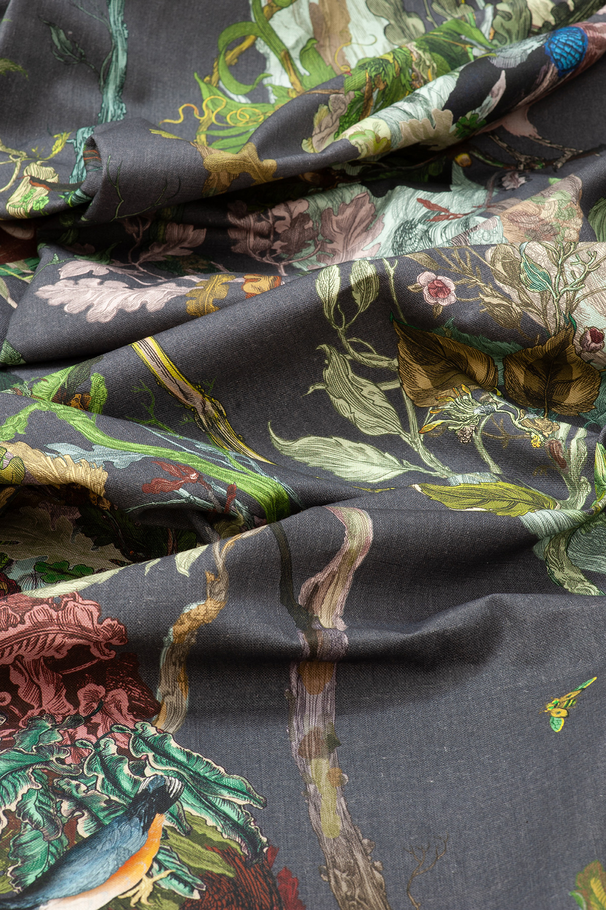 Indie Wood Cotton Linen Fabric / image 3