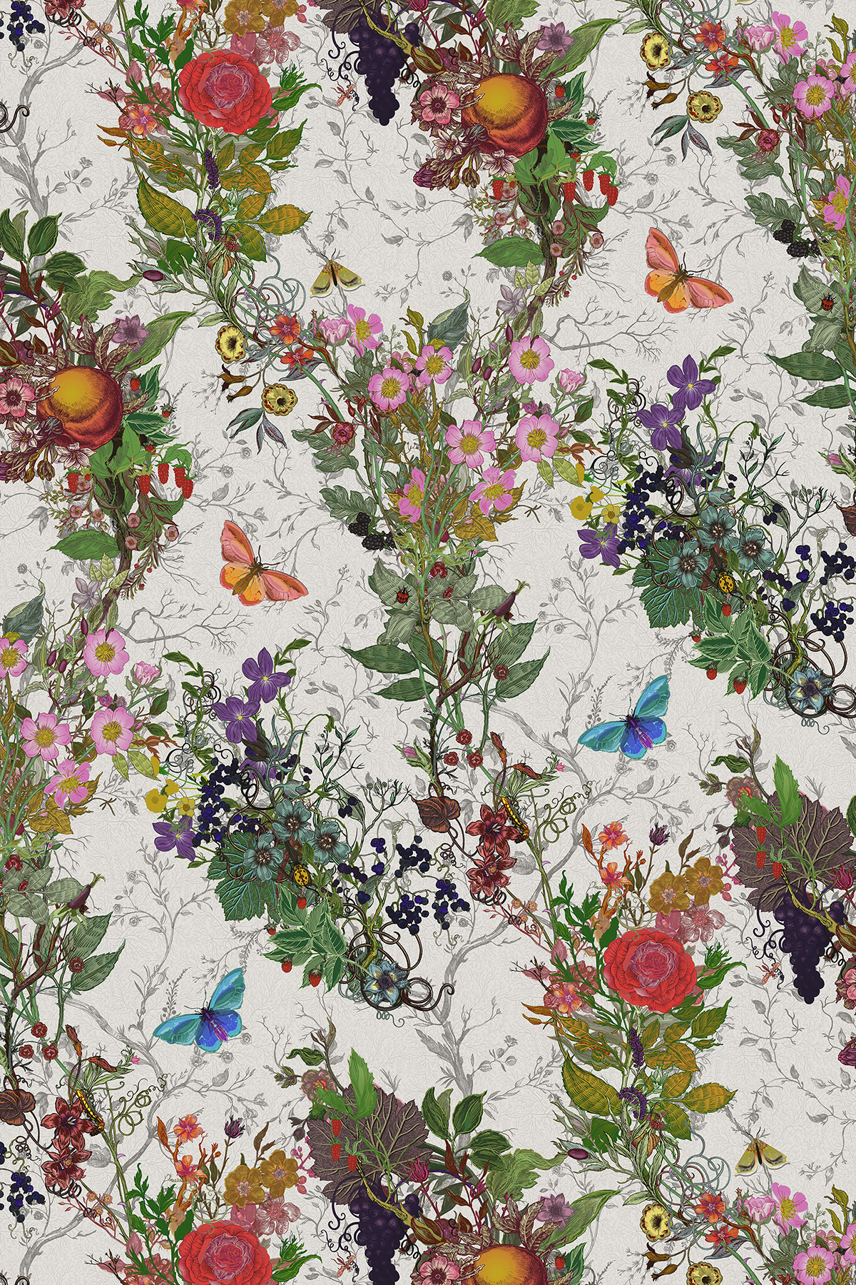 Bloomsbury Garden Cotton Linen Fabric / image 1