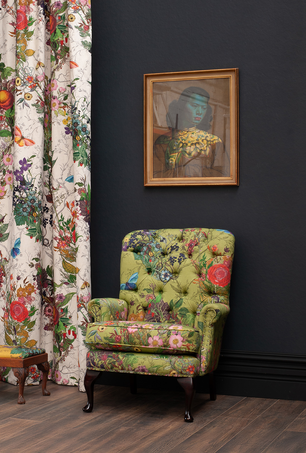 Bloomsbury Garden Cotton Linen Fabric / image 3