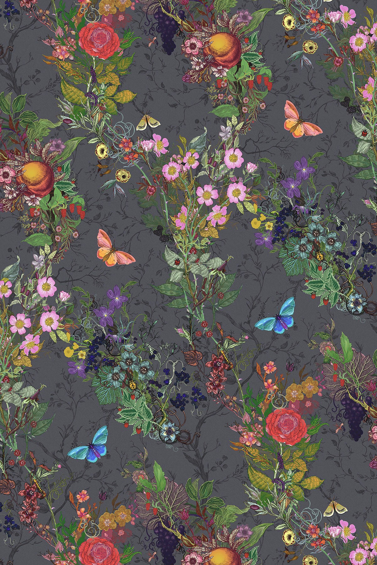 Bloomsbury Garden Cotton Linen Fabric / image 1