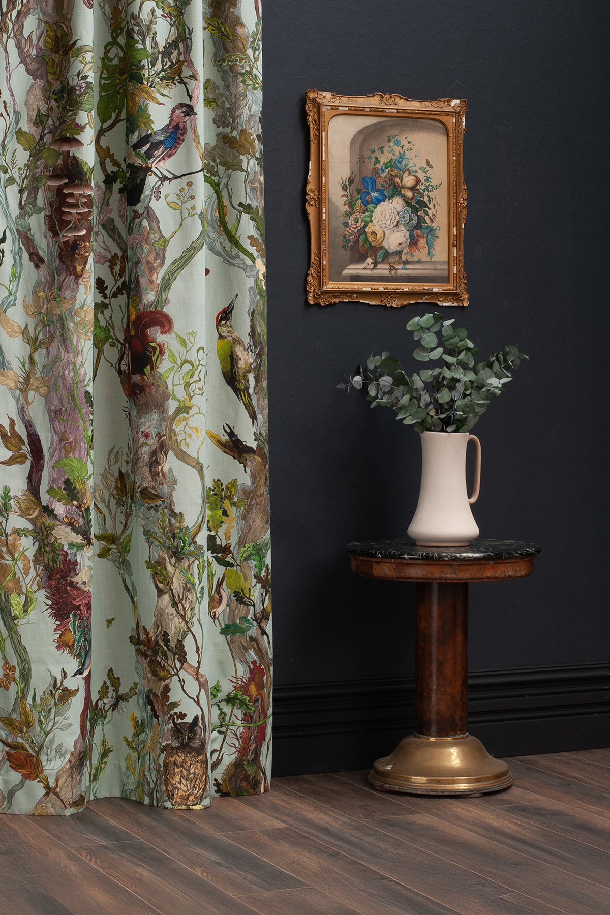 Indie Wood Cotton Linen Fabric / image 2