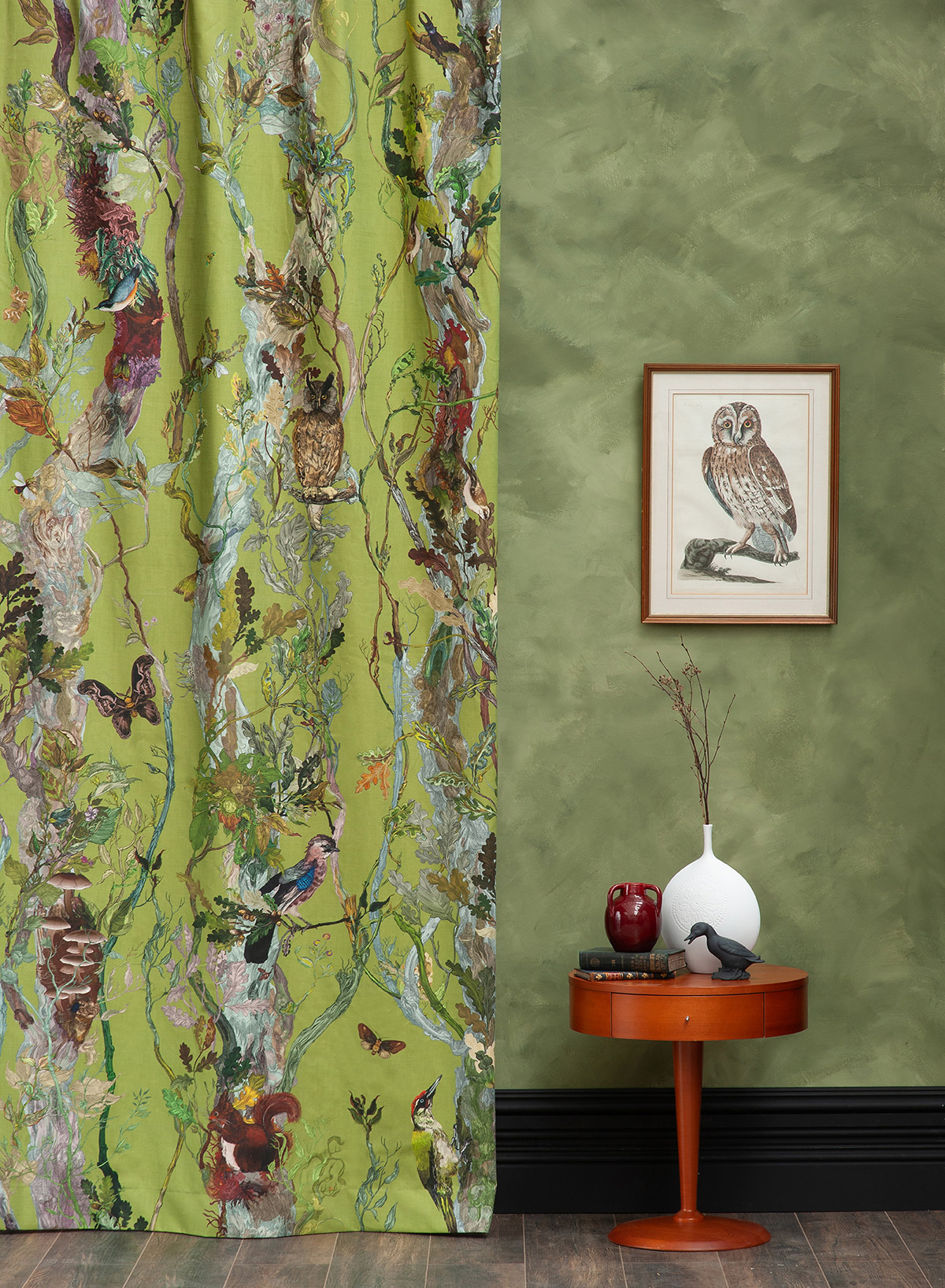 Indie Wood Cotton Linen Fabric / image 3