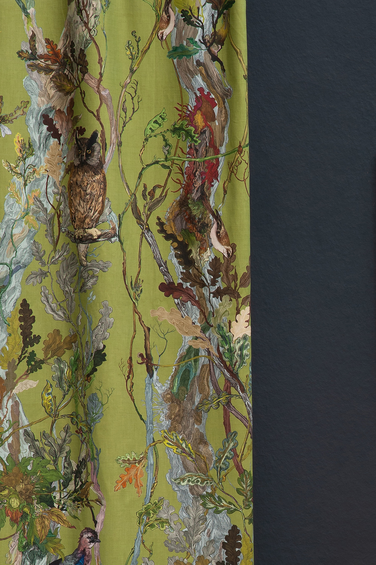 Indie Wood Cotton Linen Fabric / image 3