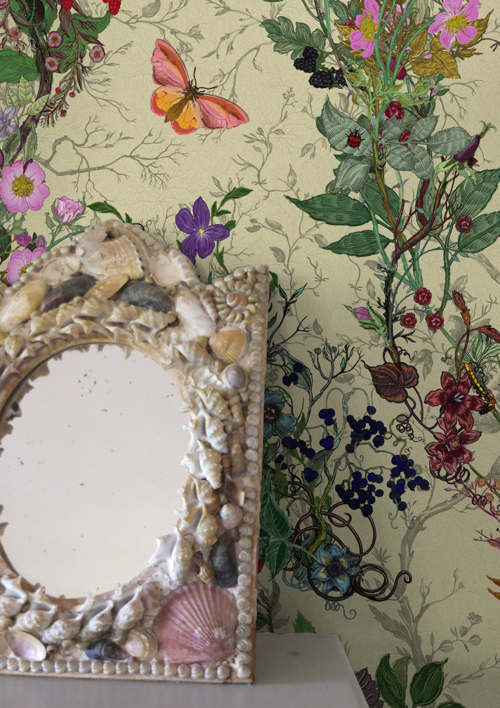 Bloomsbury Garden Mica Wallpaper / image 2