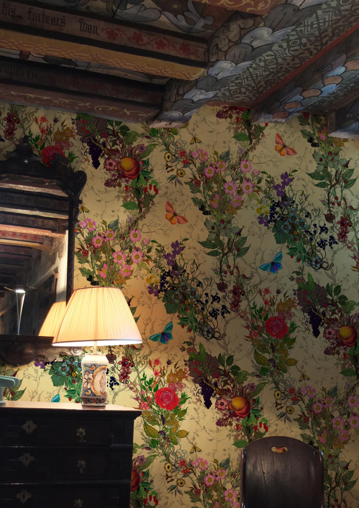 Bloomsbury Garden Mica Wallpaper / image 3