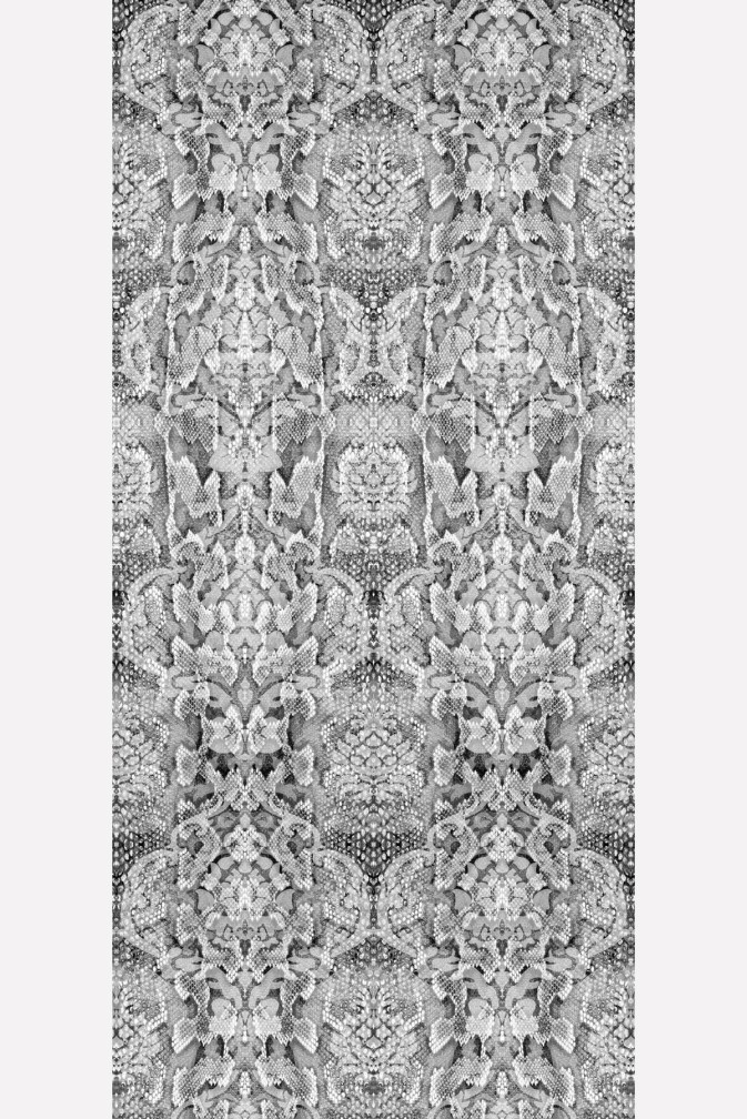 Snakeskin Damask Superwide Wallpaper Panel / image 1