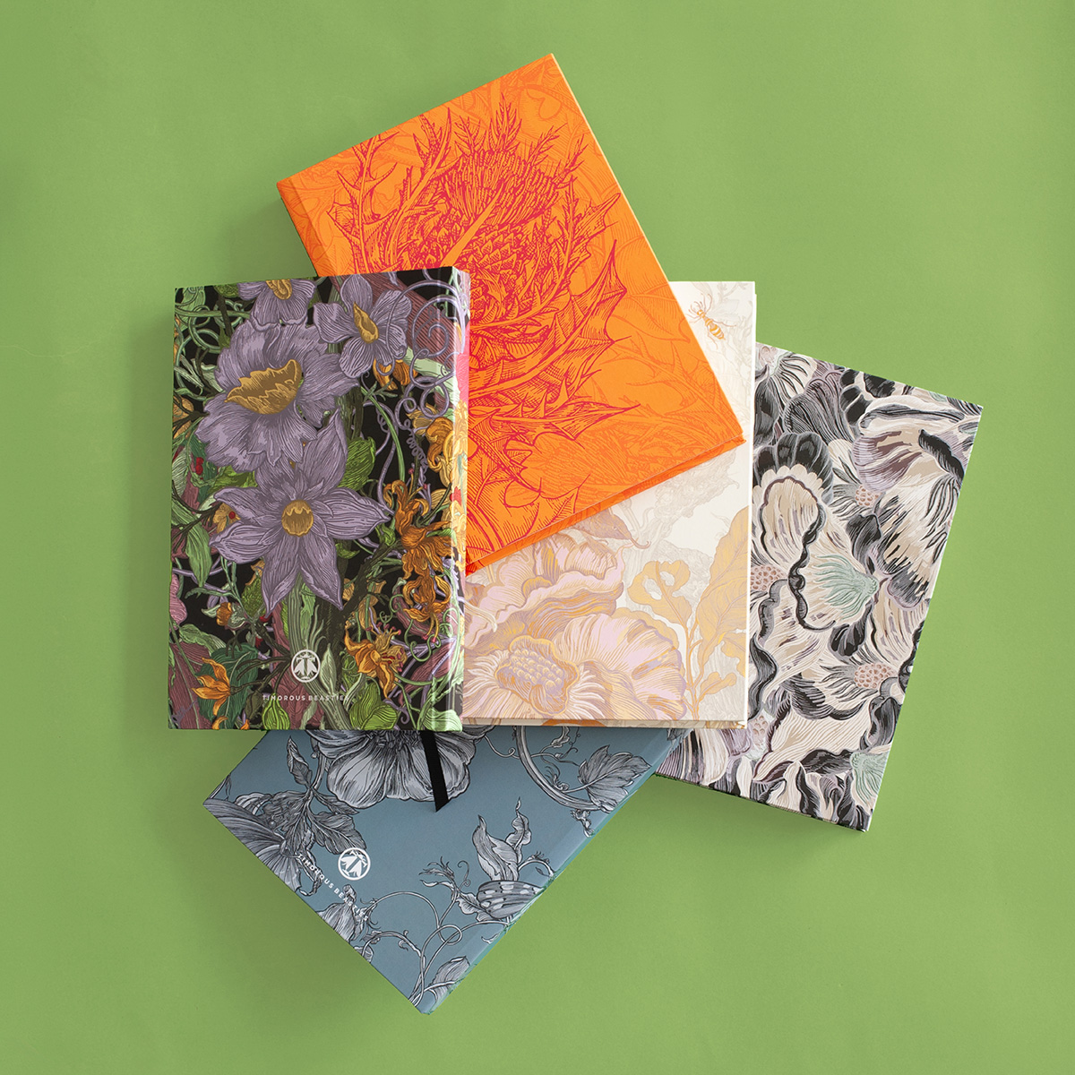 Berkeley Blooms Midnight A5 Notebook / image 6